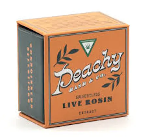 Peachy Hash & Co. Dulce De Fizz Live Rosin Rec - Exclusive