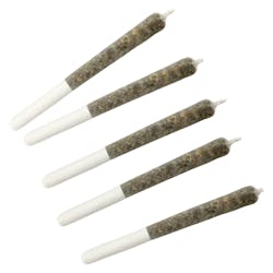 Infused Pre-Roll | Dime Bag - Puckering Peacock Pocket Rockets - Hybrid - 5x0.5g