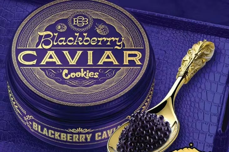 Cookies Smalls Mylar Bag | Blackberry Caviar