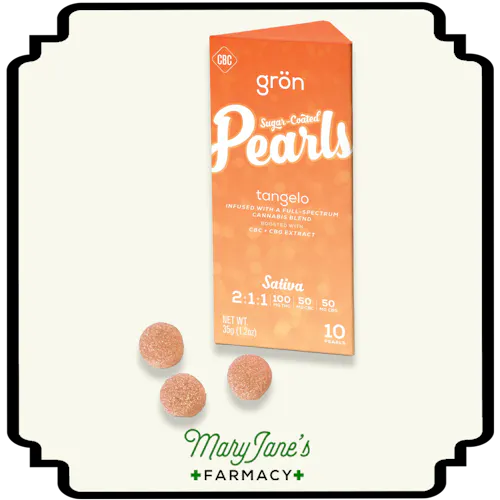 Tangelo 2:1:1 THC:CBC:CBG Pearls 10-Pack | 100mg-1