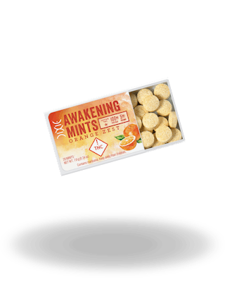 Product: Dixie | Orange Zest Awakening Mints | 100mg