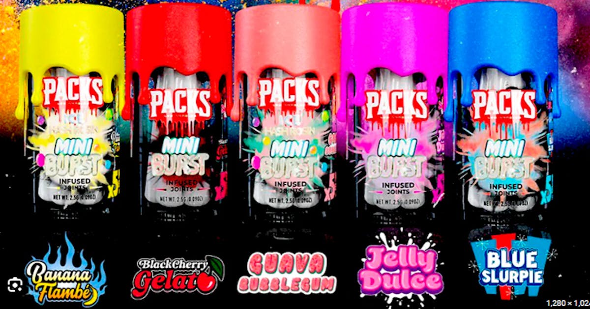 Photo of Pack Mini Bursts Rosin – Gelato Freeze x Sweet Burst – (H)