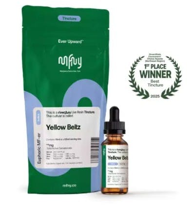 MFNY | Yellow Beltz | Live Resin Tincture | 15ml