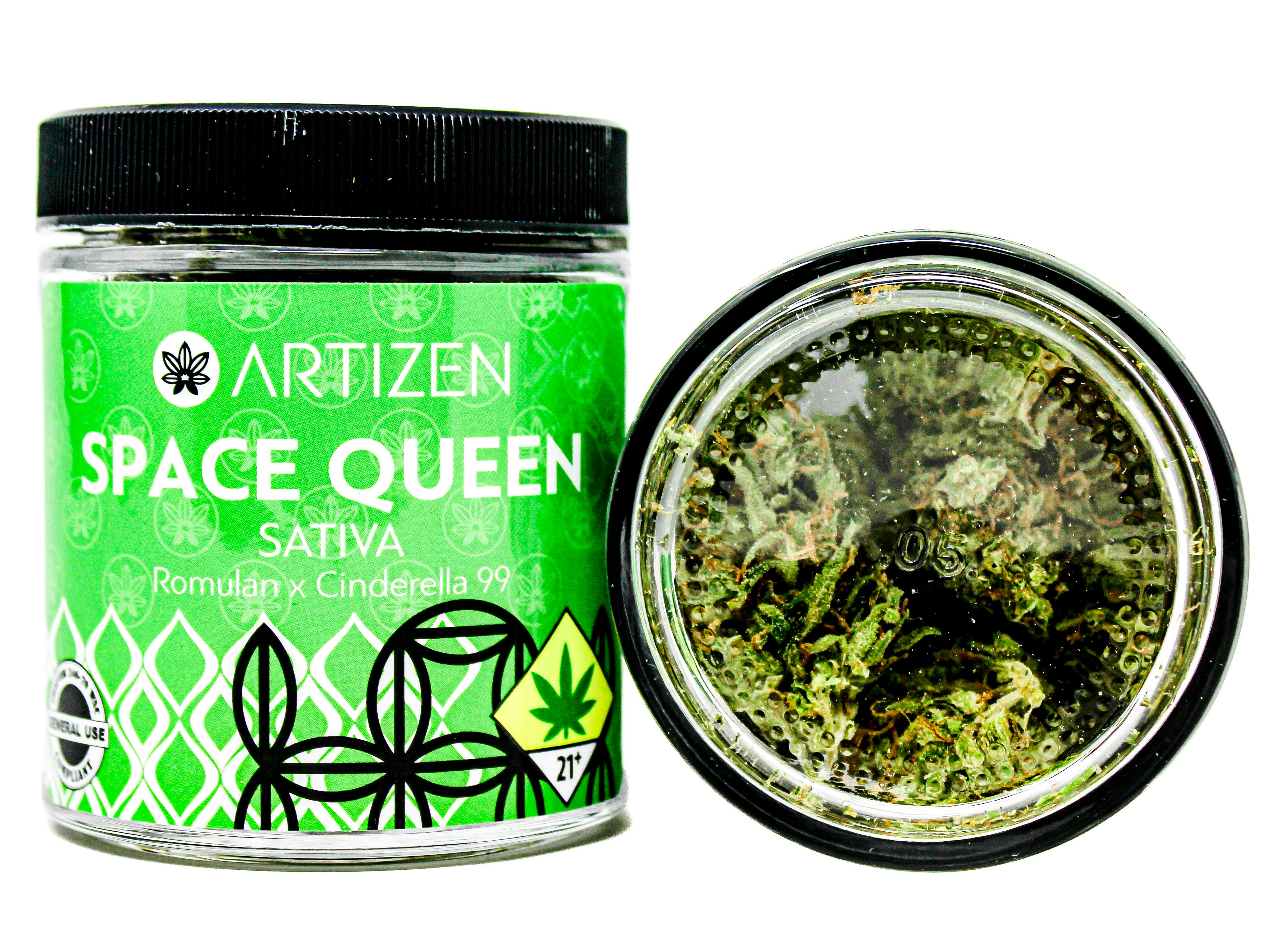 ART Space Queen 51473 | Cannabis and Glass - Liberty Lake
