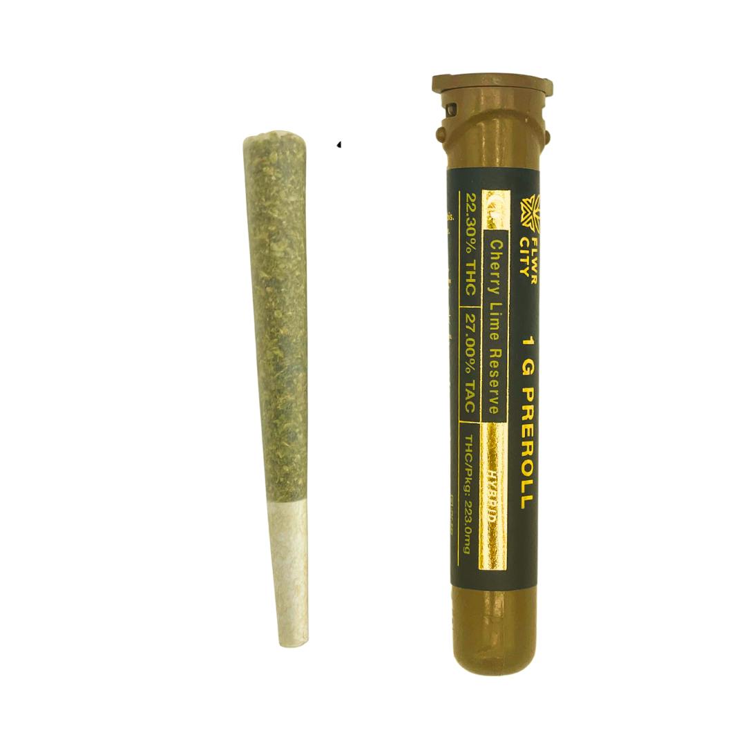 FLWR CITY |  1g Pre-Roll | Cherry Lime Reserve