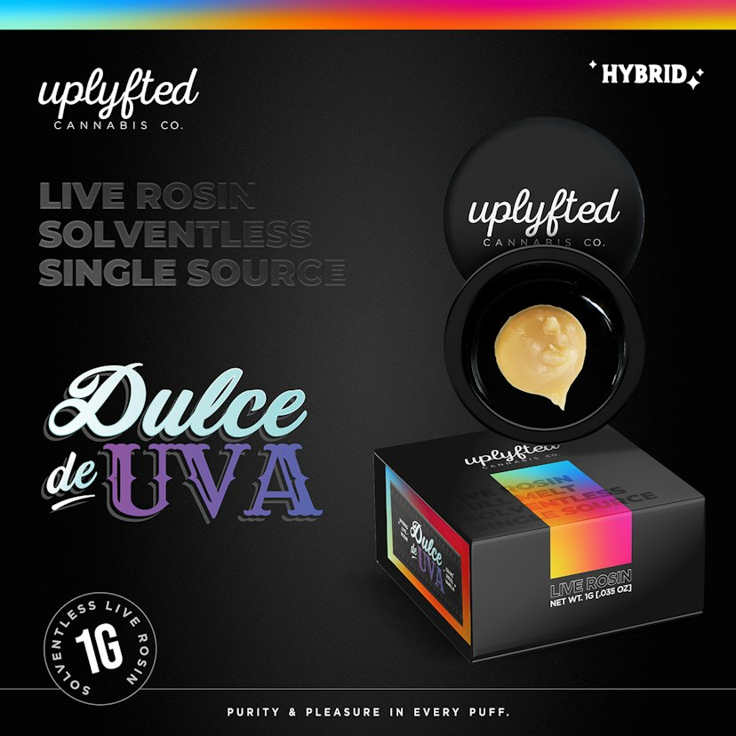 Uplyfted Live Rosin | Dulce De Uva