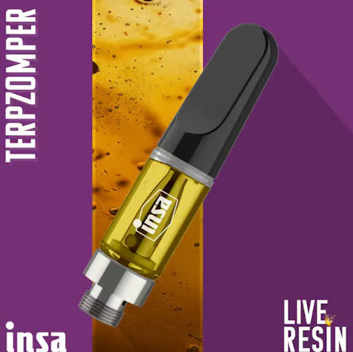 INSA Terpzomper Live Resin Vape Cartridge 500mg-active