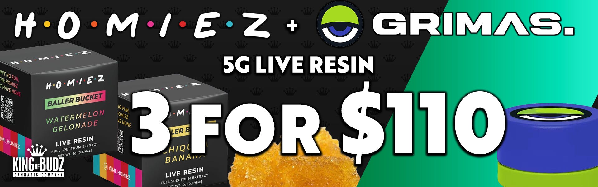 3 for $110 5G BALLER BUCKET