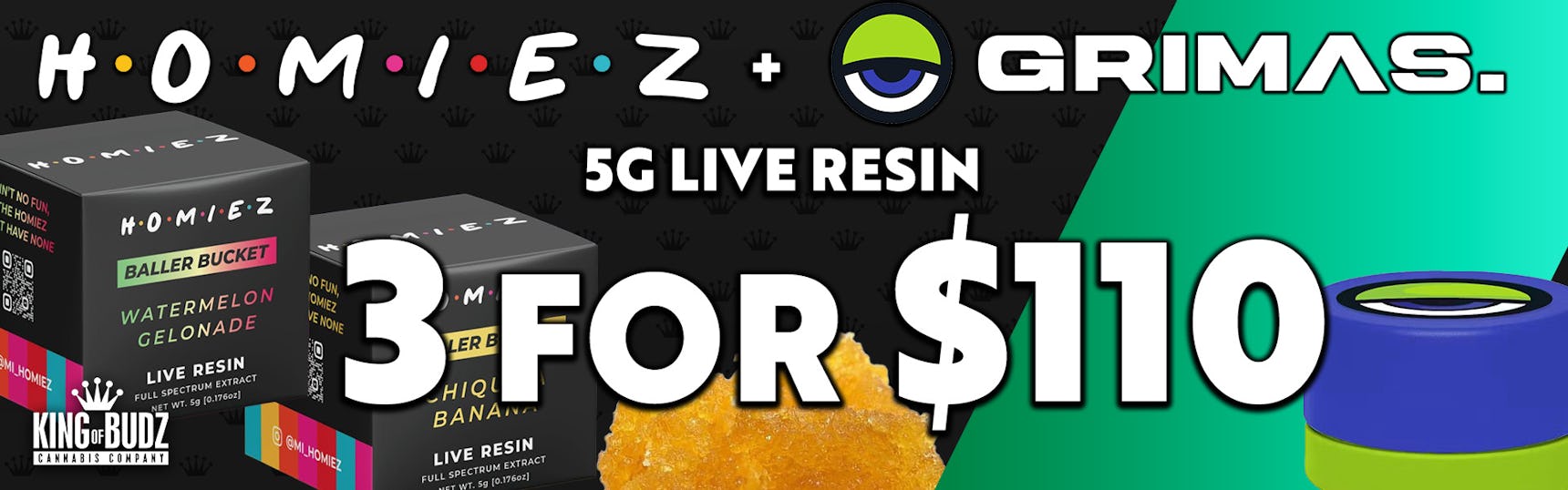 3 for $110 5G BALLER BUCKET