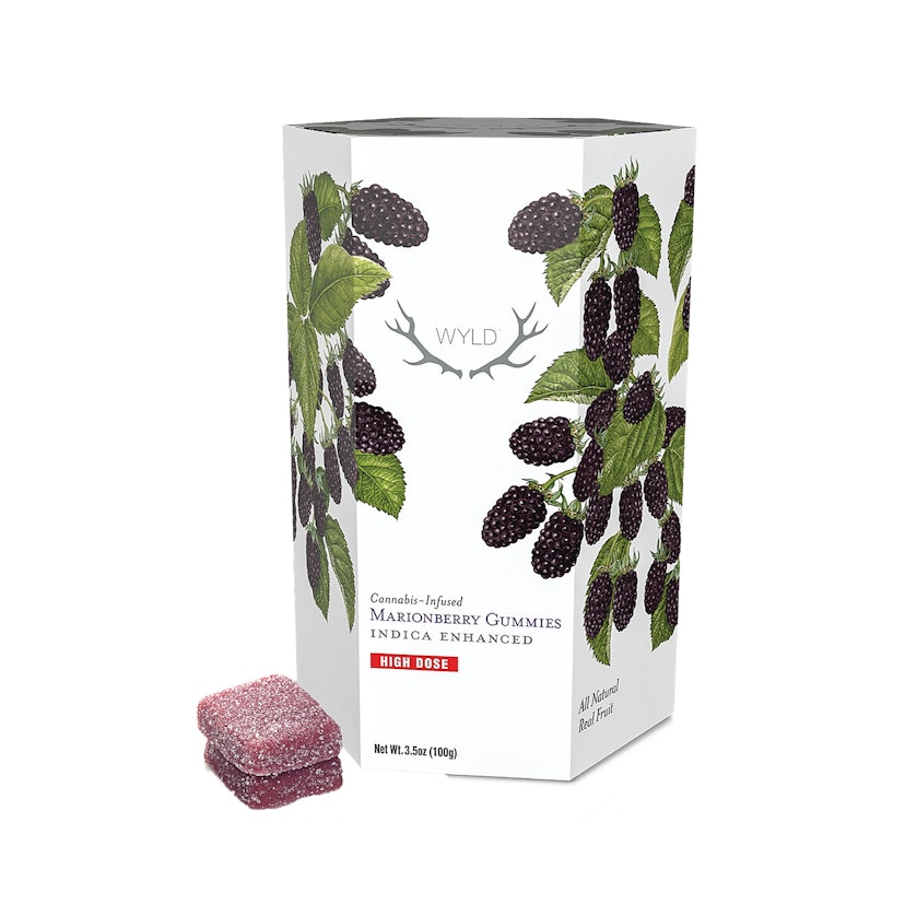 WYLD Edibles: MED Marionberry Gummies (I)