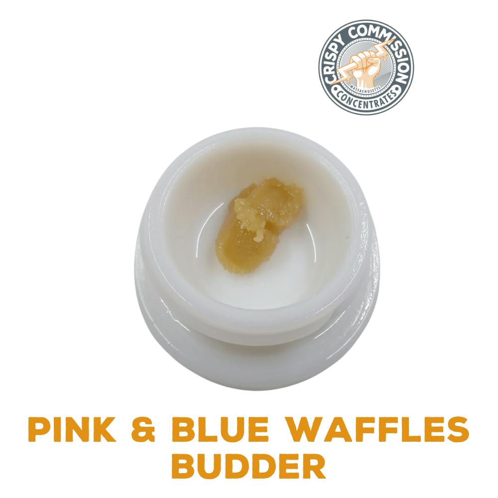 Crispy Commission - Cured Budder 1g - Pink and Blue Waffles