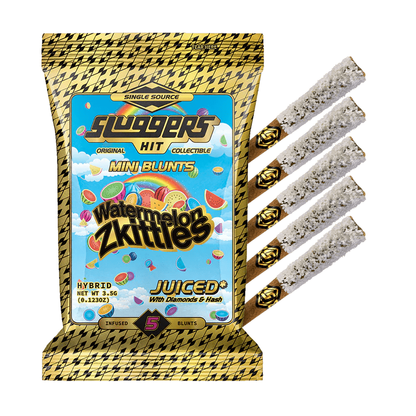 Sluggers | Watermelon Zkittles | Infused Mini Blunt | 5pk | 3.5g