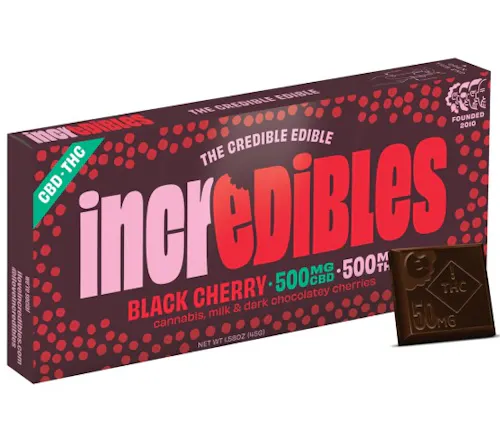 Black Cherry 1:1 – 10pk/200mg (10mg THC each)-1