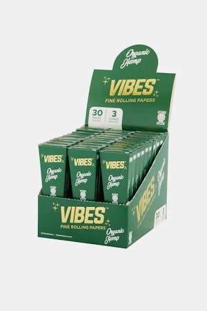 Vibes | King Size Cones | Organic Hemp