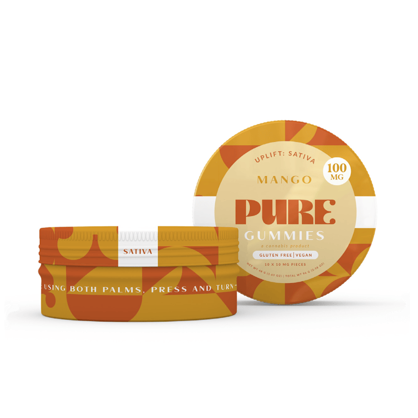 Pure Mango Sativa Gummies | 100mg