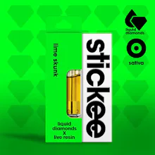 Stickee - 1g Live Resin Cart - Lime Skunk