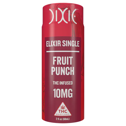 Dixie – Fruit Punch Single Serve Elixir (10mg)-active