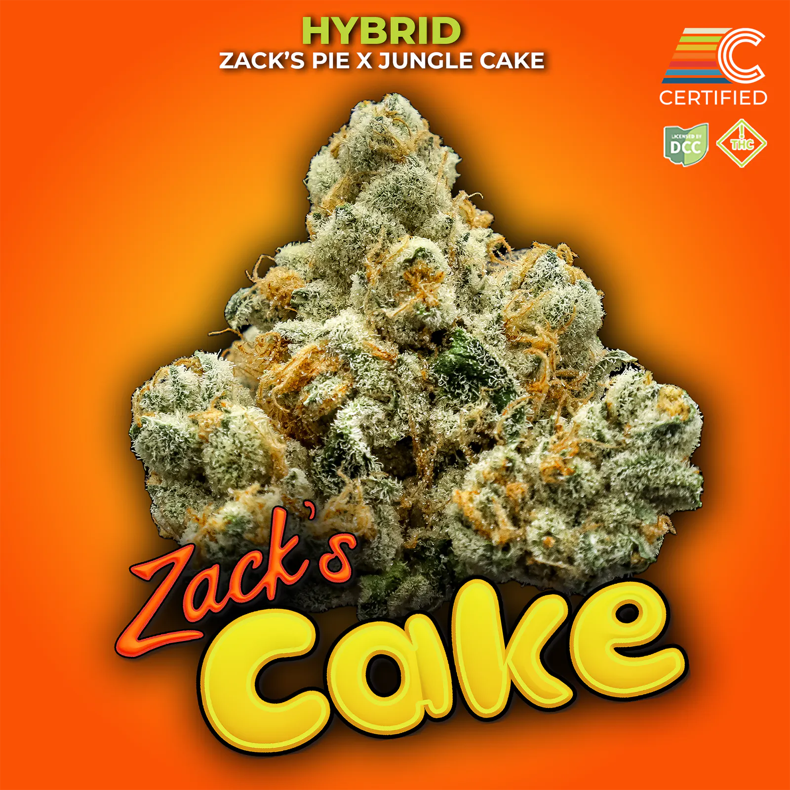 Zack's Cake | Flower 2.83g | Backroad Wellness - New Boston