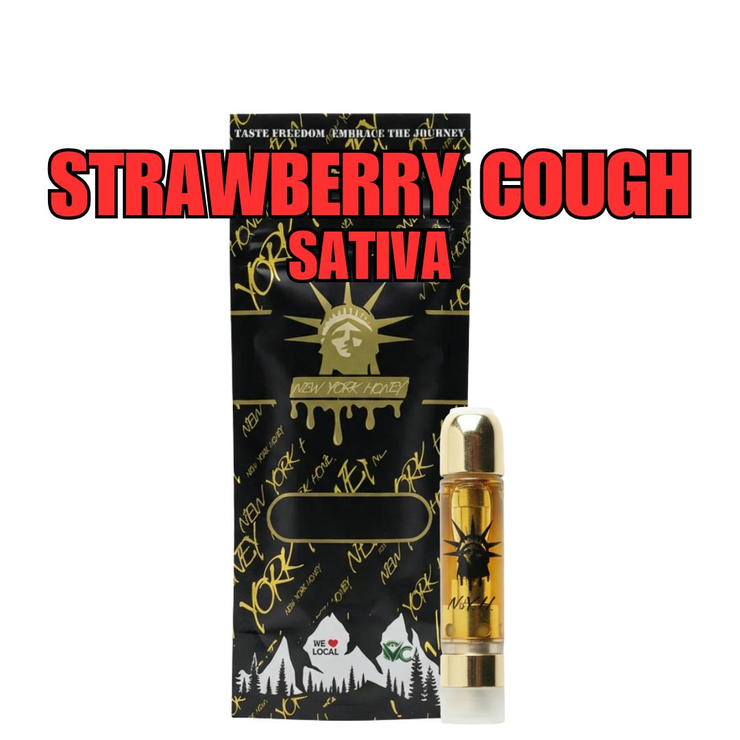 New York Honey Strawberry Cough 1g Cart
