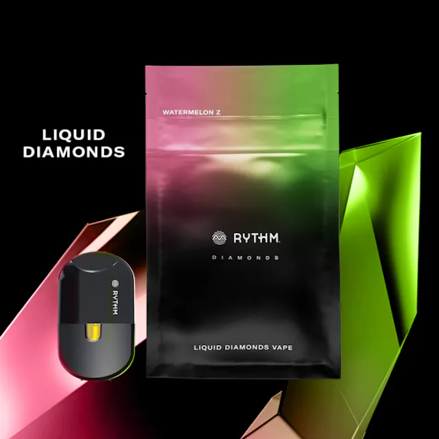 Rythm Liquid Diamond Disposable Watermelon Z 1g (hybrid, disposables)