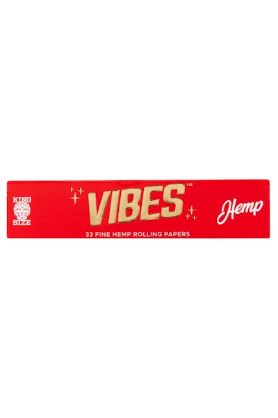 Vibes | King Size Slim Hemp Papers