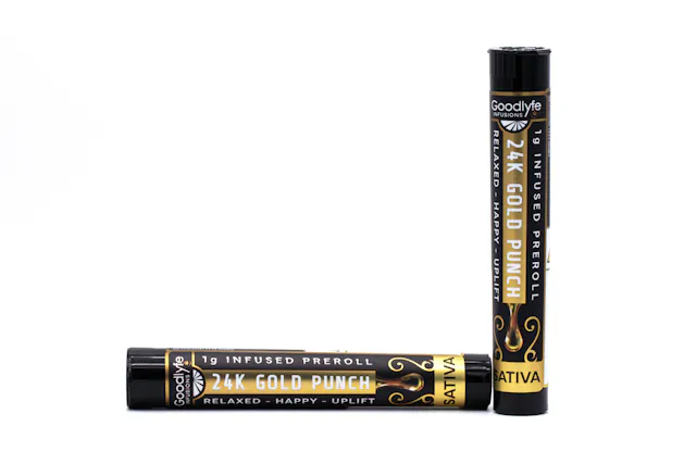 Goodlyfe 24K Gold Punch | 1g Infused Pre-Roll