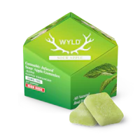 200mg | Sour Apple Sativa Enhanced Gummies - product image at King of Budz