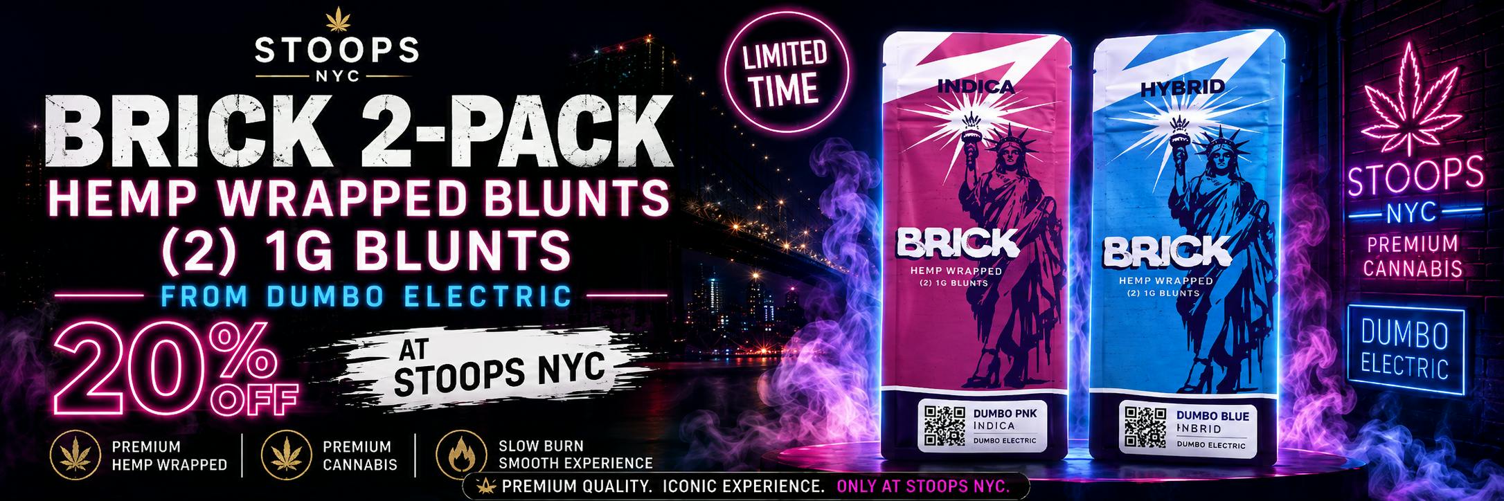 CRAFT HEMP BLUNT PREROLLS CANNABIS DISPENSARY FLATIRON NYC 