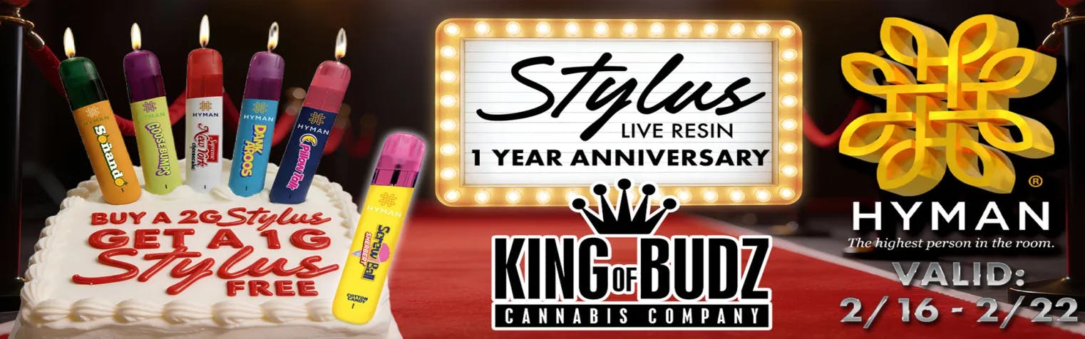 Hyman - Buy Any 2g Live Resin Stylus Get 1g Live Resin Stylus Free