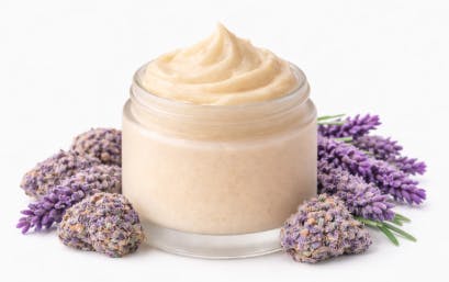 Lavender Balm Whipped Body Butter 1:1:1:3 THC:CBN:CBG:CBD | 2oz