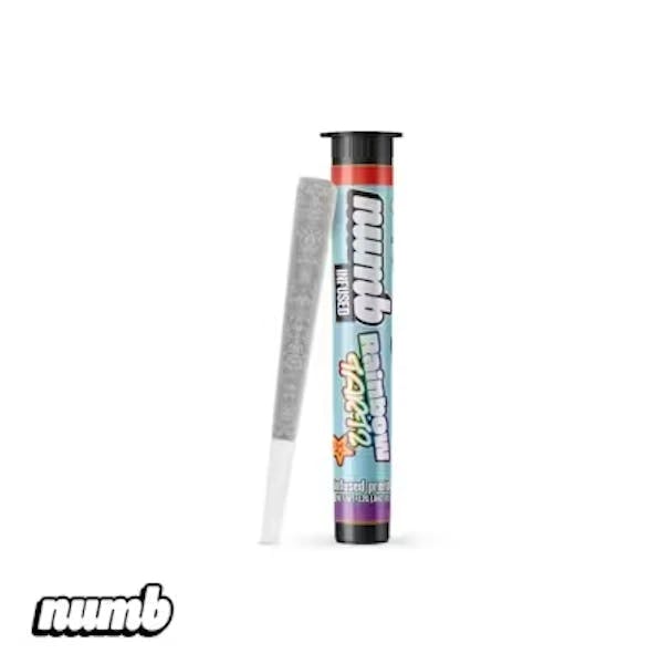 Product: NUMB | RAINBOW TARTZ | INFUSED PRE-ROLL HYBRID