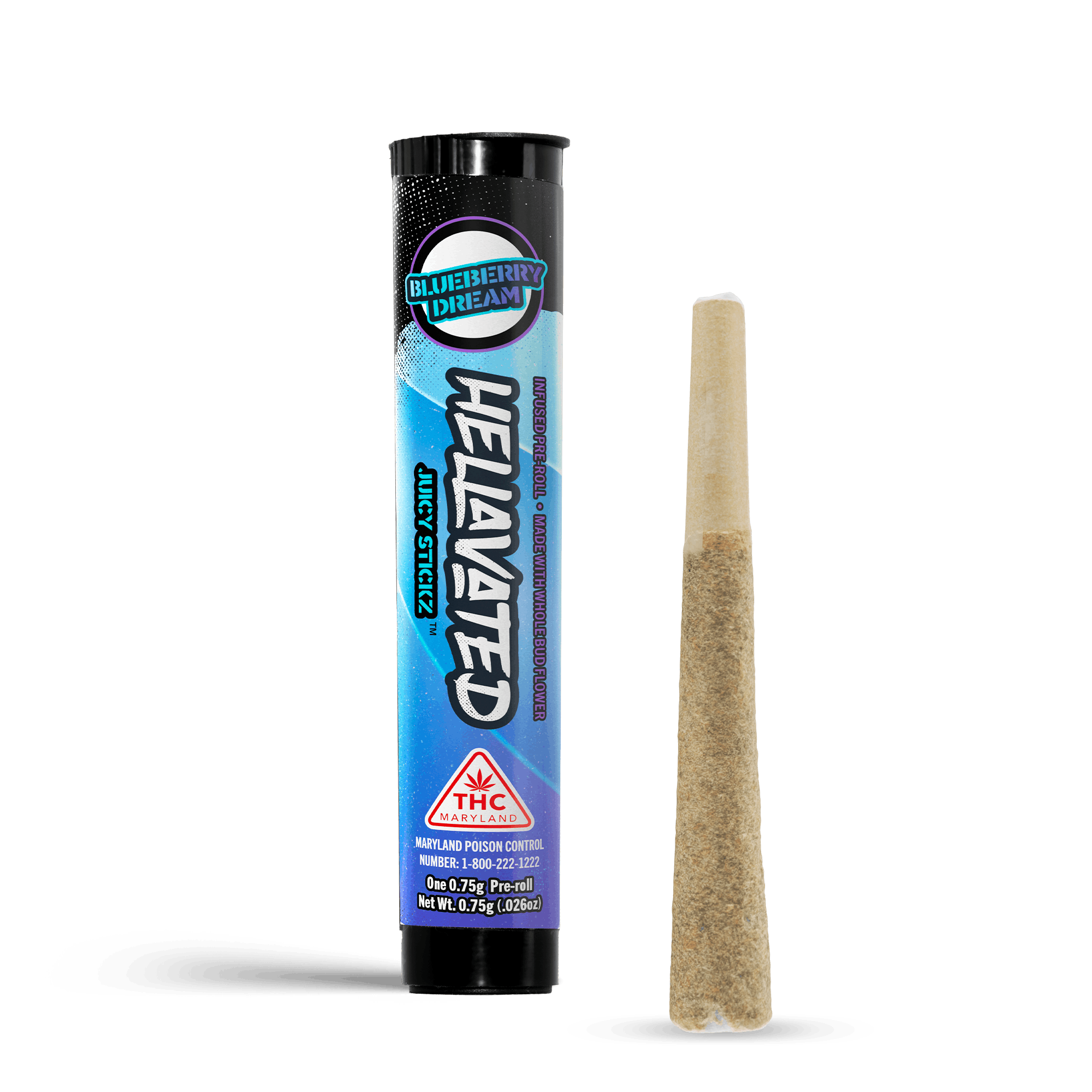 Blueberry Dream Juicy Stickz | 0.75g | Liberty (Baltimore)