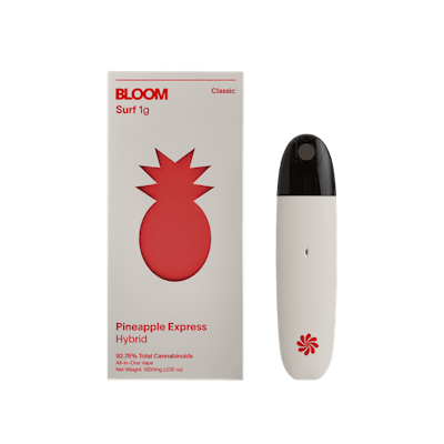 Product: BLOOM | Pineapple Express Classic Surf All-In-One Disposable Cartridge | 1g