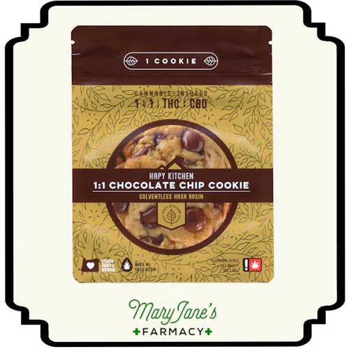 Chocolate Chip Cookie 1:1 CBD | 100mg-1