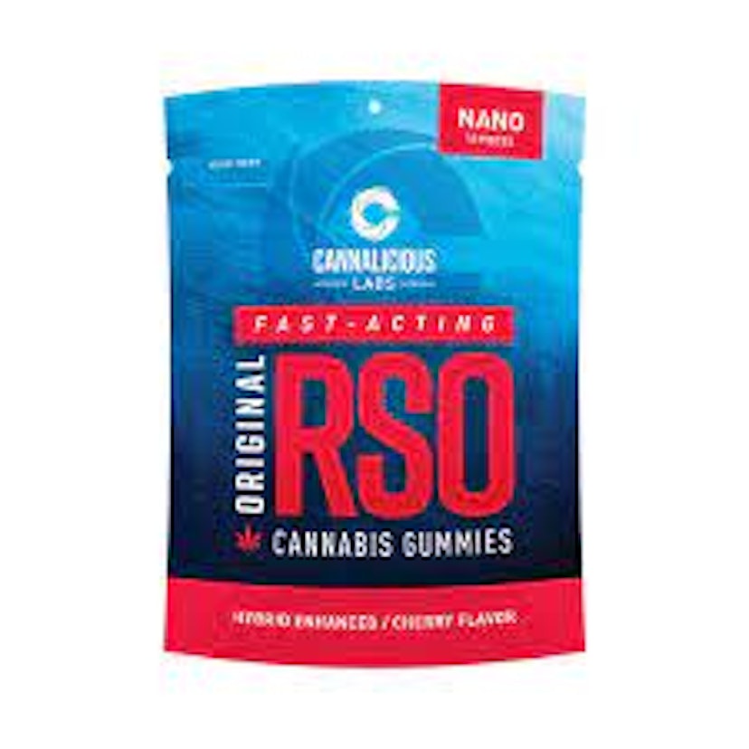 Cannalicious - RSO Cherry Gummies 200mg
