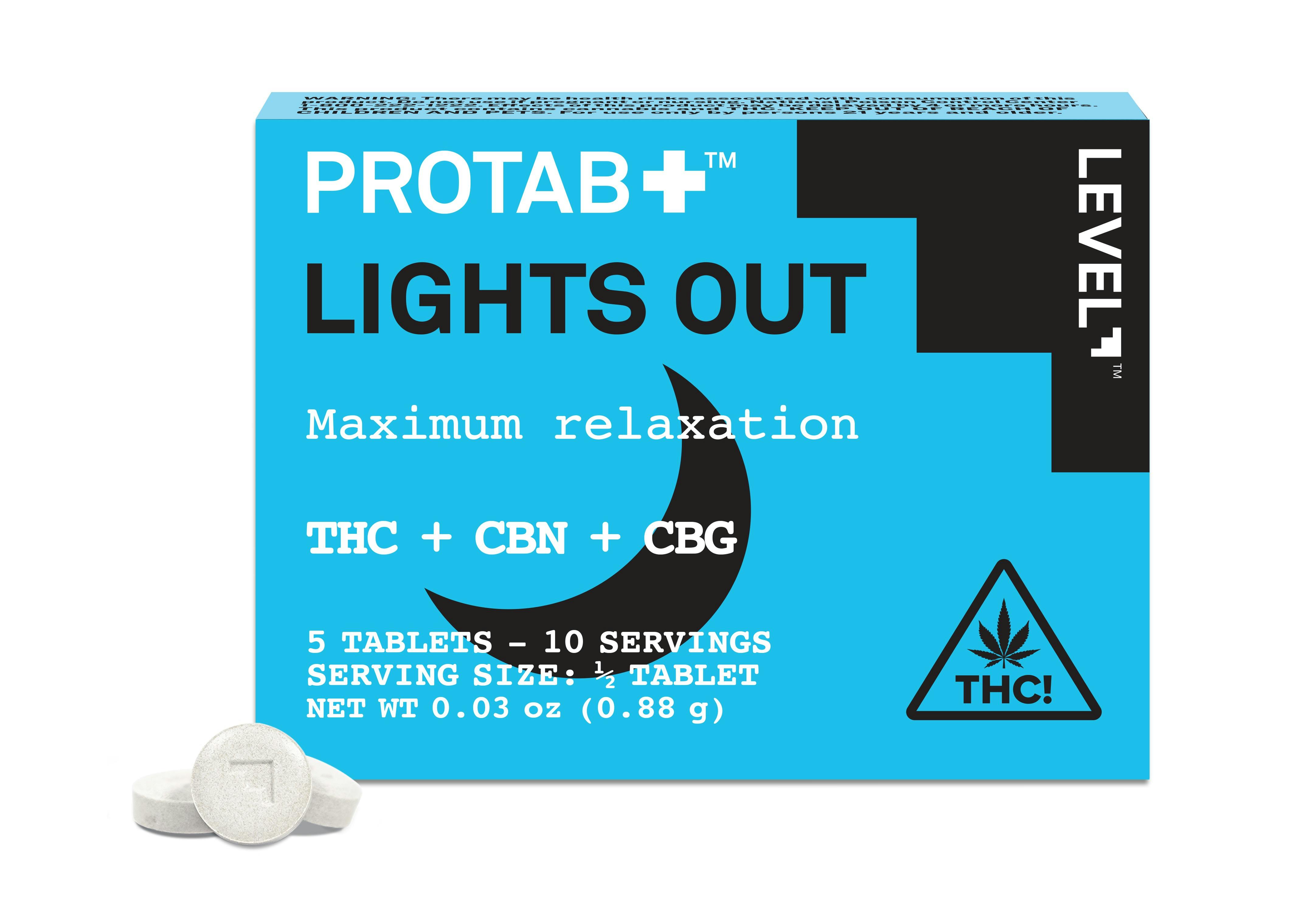 PROTAB+ LIGHTS OUT / 5 tablets