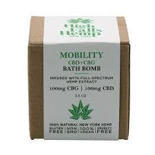 Photo of High Falls Hemp – CBD + CBG Mobility Bath Bomb – 125mg