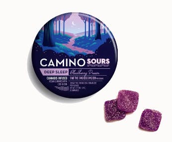 Product: Camino Sours | Blackberry Dream |  Gummies - 100mg THC, 100mg CBD, 100mg CBN