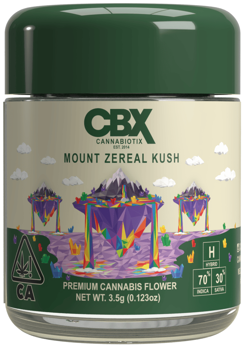 Cannabiotix 3.5g Jar - Mount Zereal Kush | Harborside (San Jose