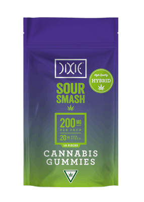 Product: Dixie | Sour Smash Gummies (10 Piece) | 200mg*
