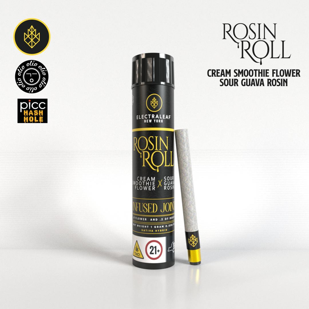 Electraleaf - 1g Rosin Infused Preroll - Cream Smoothie x Sour Guava