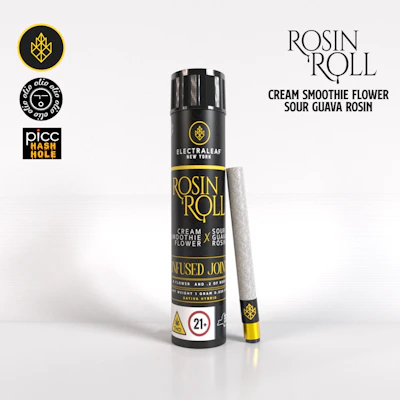Electraleaf - 1g Rosin Infused Preroll - Cream Smoothie x Sour Guava