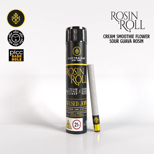 Electraleaf - 1g Rosin Infused Preroll - Cream Smoothie x Sour Guava
