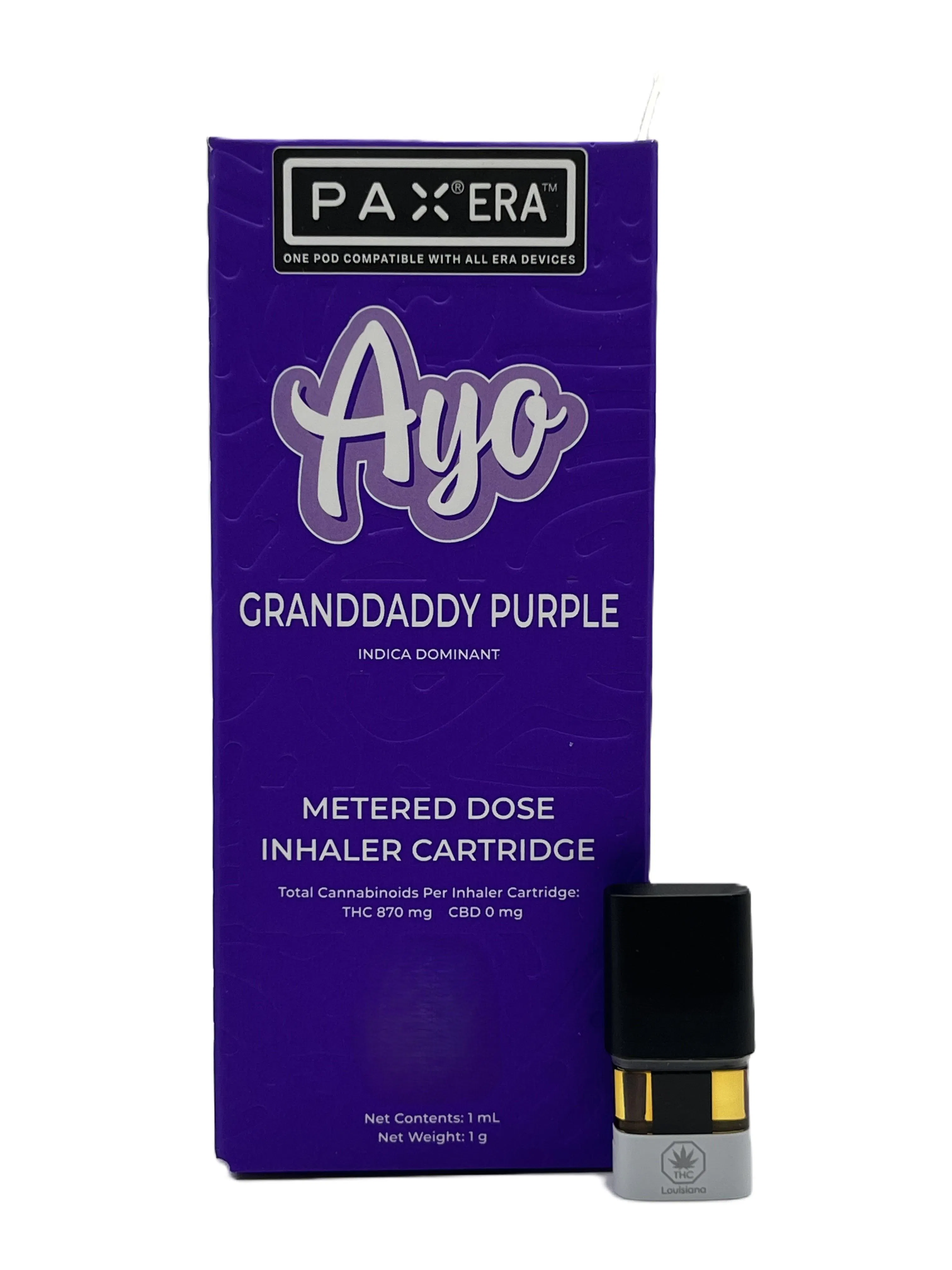 Pax: Vape | Granddaddy Purple | Pod | 1g | NOLA - Kenner