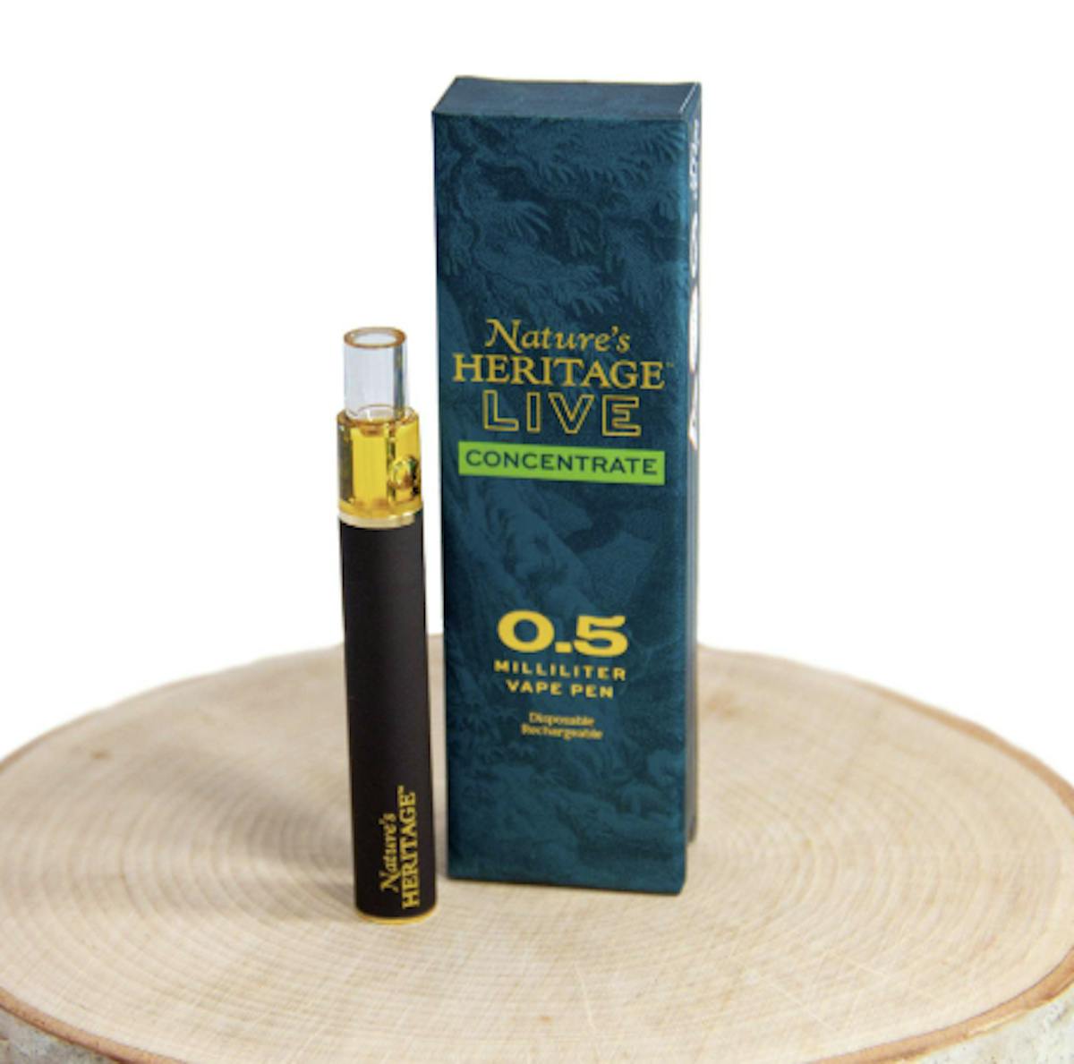 Photo of Nature’s Heritage Dosi Woah 0.5g Live Resin Disposable