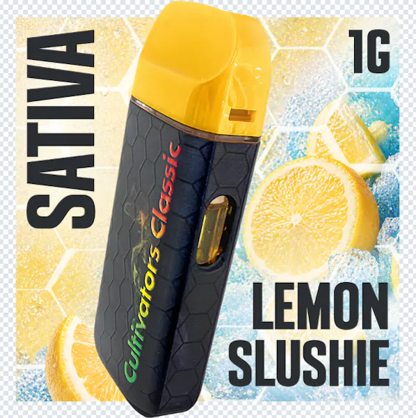 Cultivators Classic Lemon Slushie Disposable 1g Vaporizers