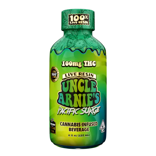 Uncle Arnies 8oz 100mg Pacific Surge Live Resin-active