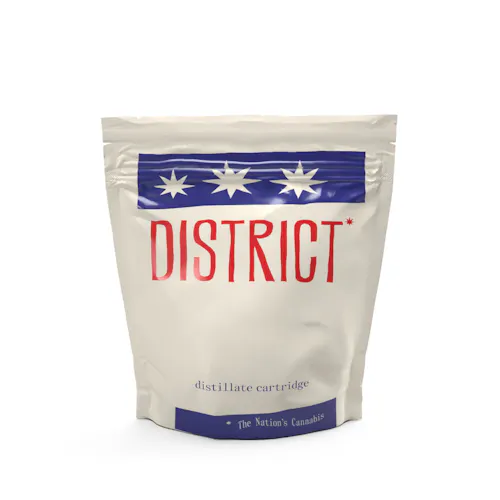 District Cannabis Blueberry Cookies Cartridge 0.5g/500mg-1