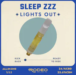 Zzz Lights Out THC CBD CBN CBG