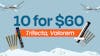 10 for $60 - Trifecta, Valorem Pre-rolls
